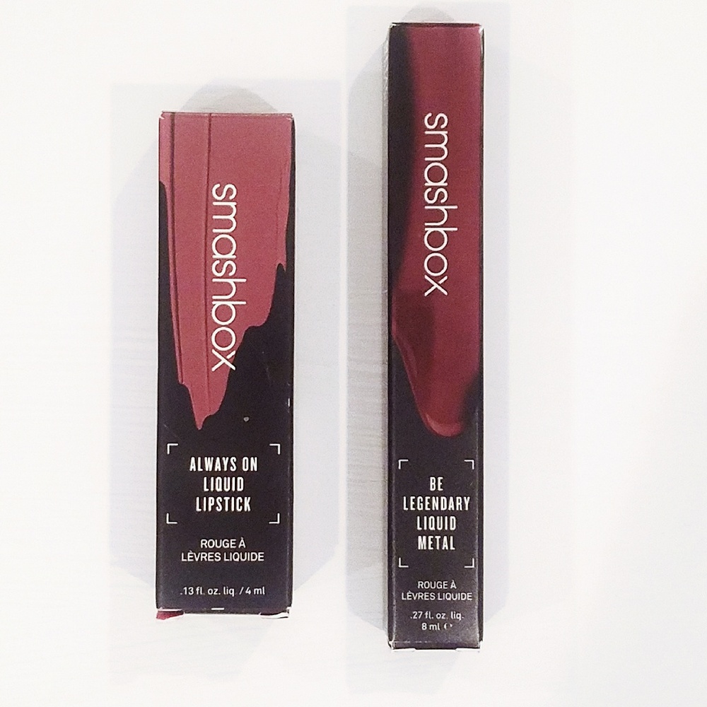 2 Smashbox liquid lipsticks!